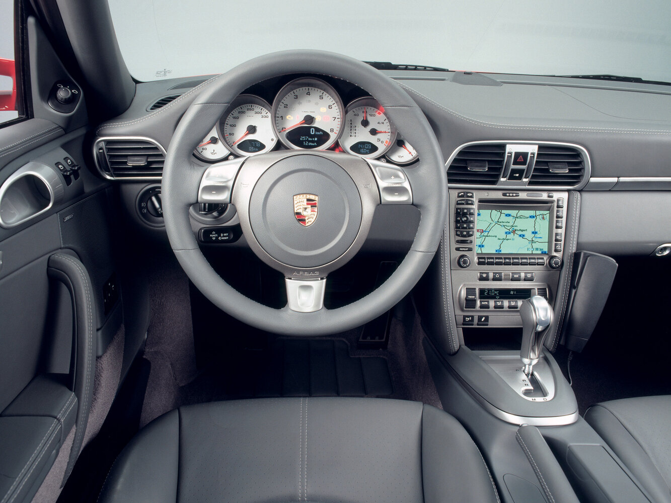 Porsche 911, VI (997), 2004–2009, Coupe: Dashboard