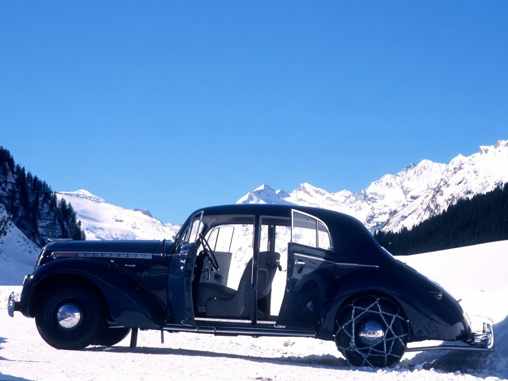 Opel Admiral, '37, 1937–1939, Седан: Вид сбоку