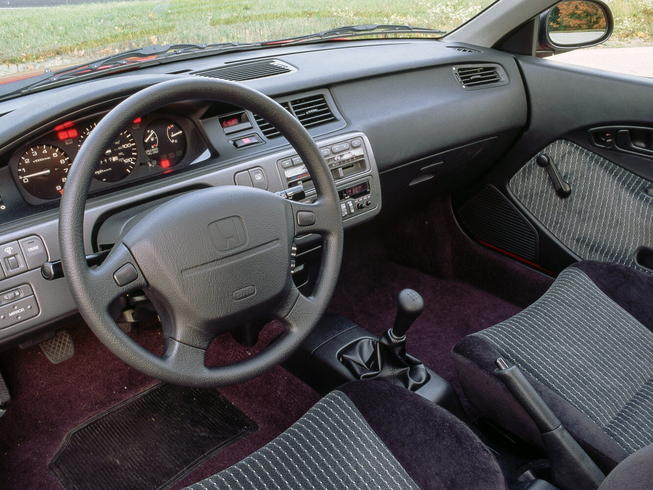 Honda Civic, V, 1991–1997, Hatchback 3 door: Front cabin