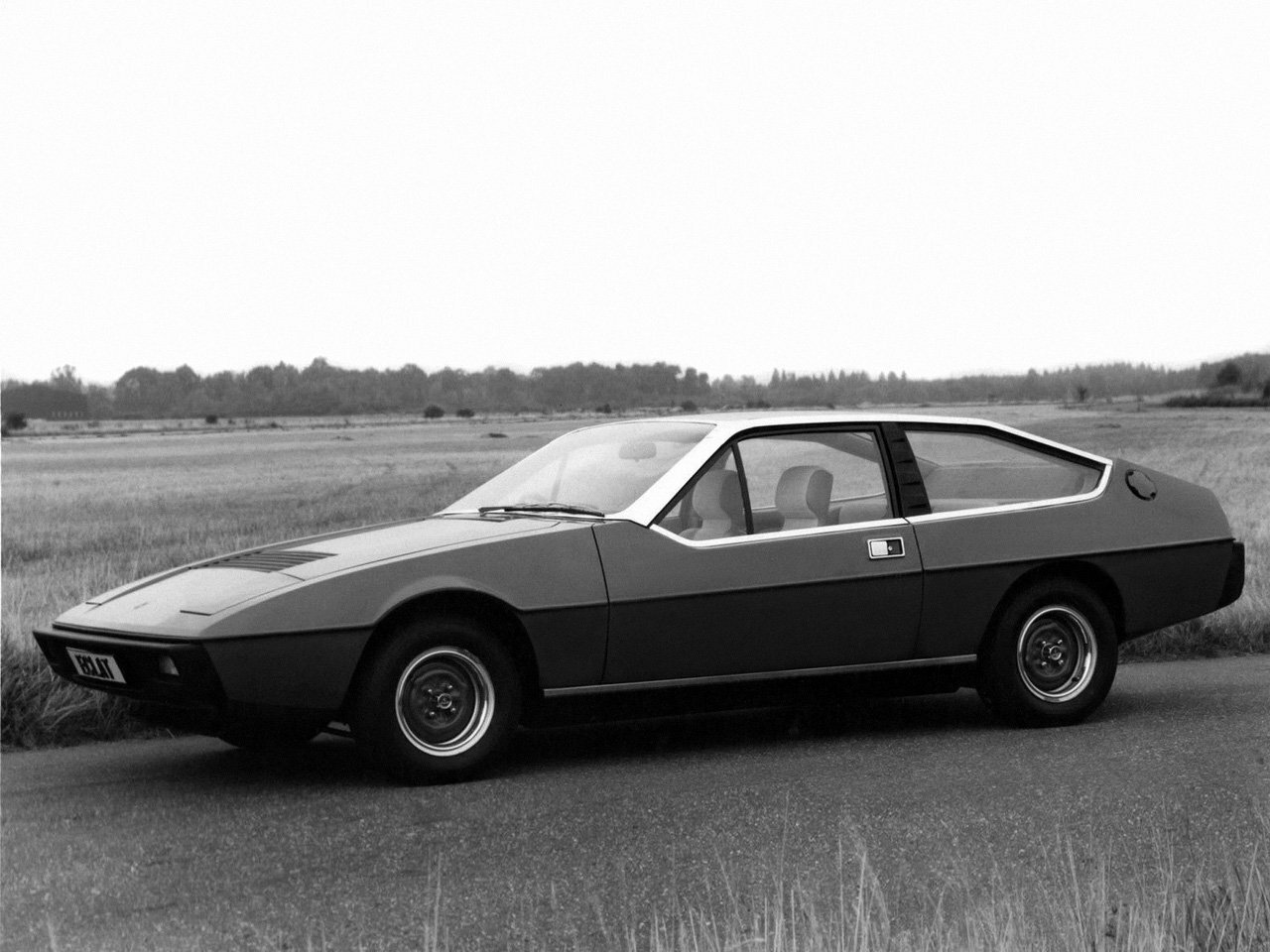 Lotus Eclat, , 1975–1986, Купе: Вид сбоку