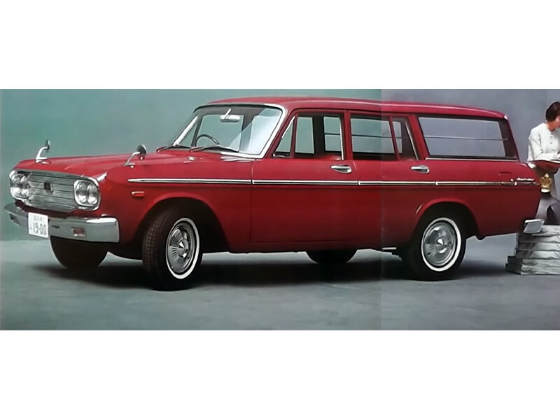 Toyota Crown, 2 поколение, S40, рестайлинг, Универсал, Япония, 07.1965 - 08.1967: фото поколения 1