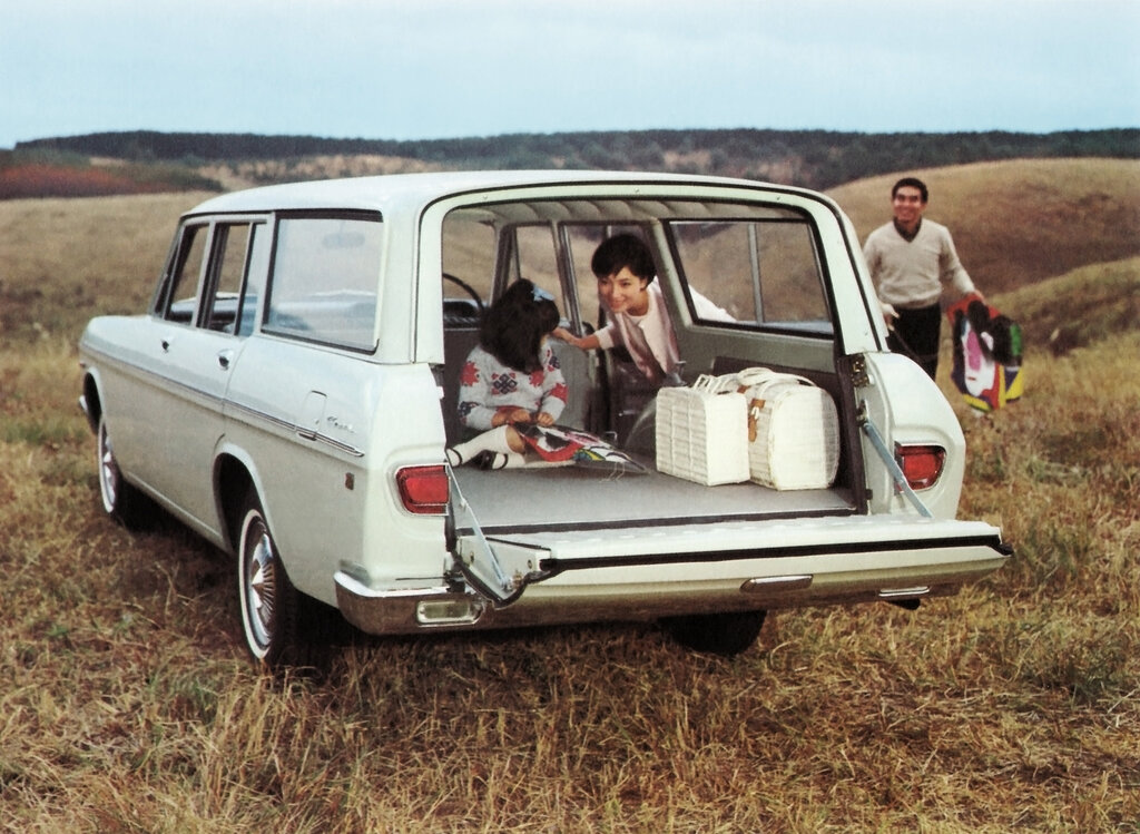 Toyota Crown, 2 поколение, S40, рестайлинг, Универсал, Япония, 07.1965 - 08.1967: фото поколения 7