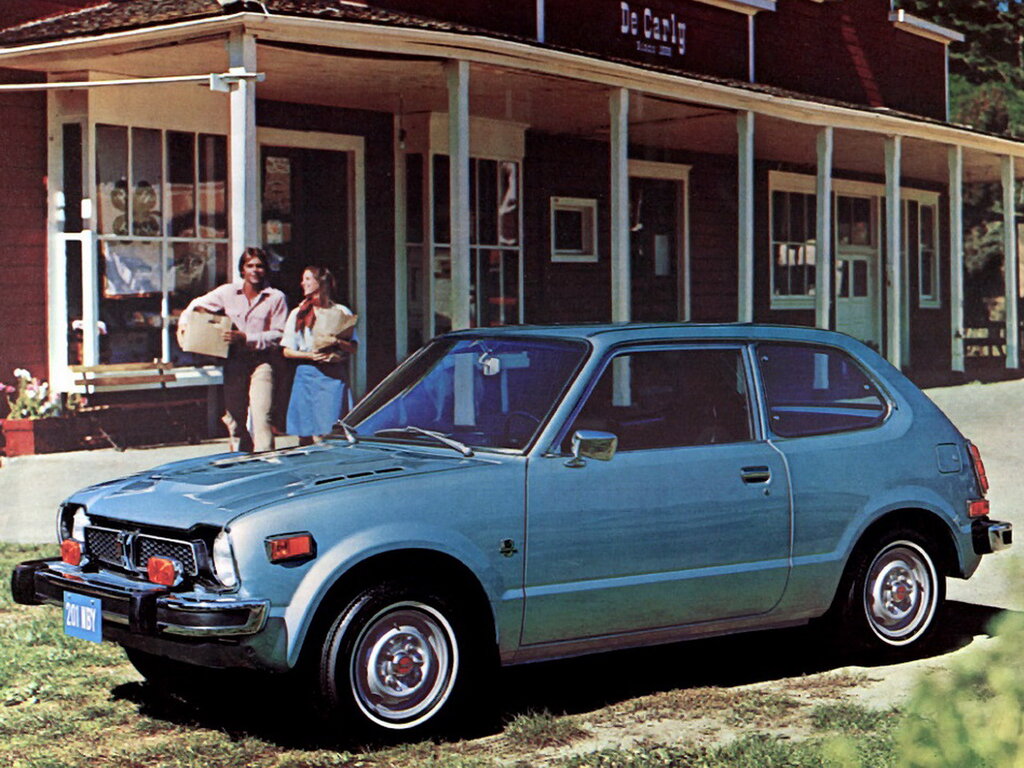 Honda Civic, 1 поколение, Хэтчбек 3 дв., США, 07.1972 - 06.1979: фото поколения 1