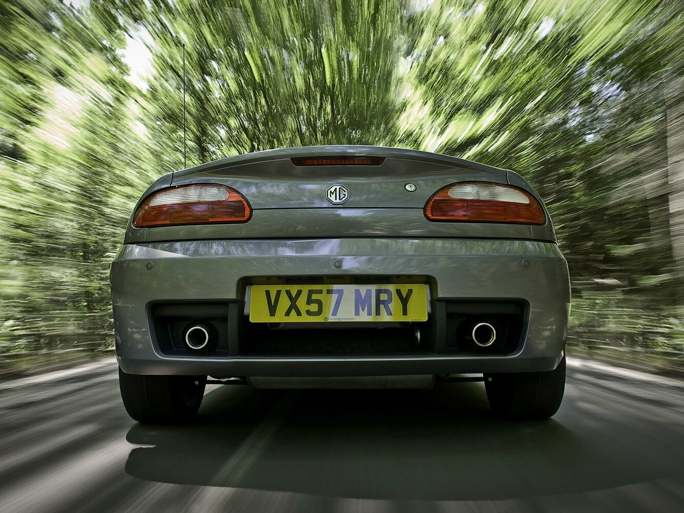 MG TF, , 2002–2005, Родстер: Вид сзади