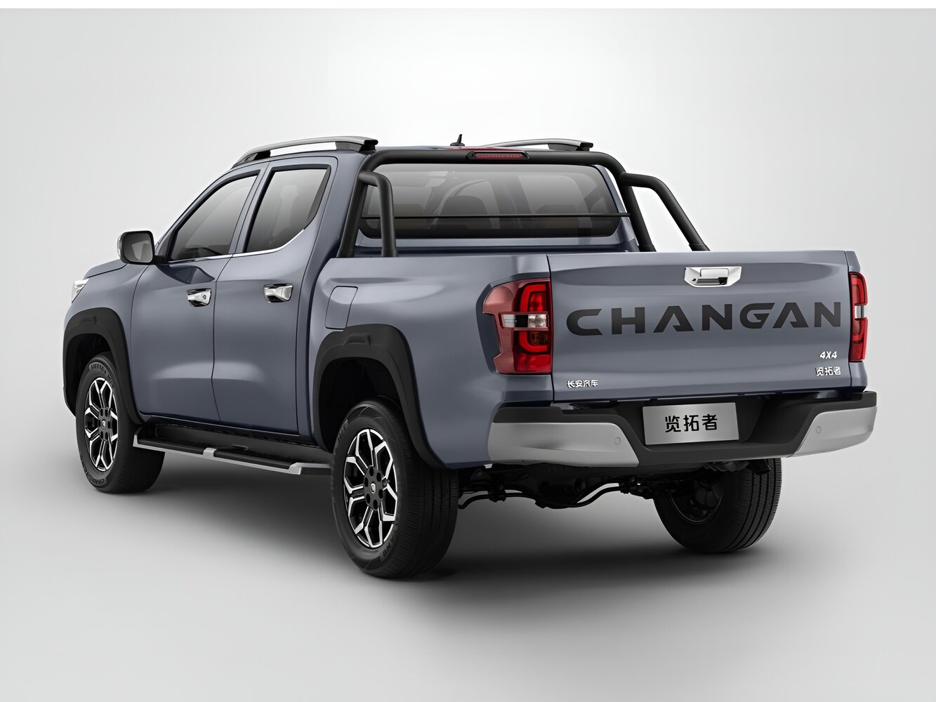 Changan Lantuozhe (Explorer), , 2022–2026, Pickup Двойная кабина Long: Rear three-quarter view