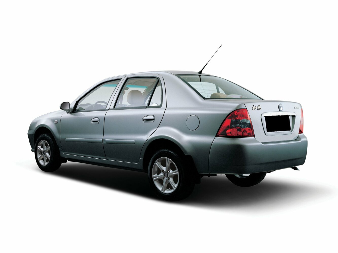 Geely CK (Otaka), I, 2005–2009, Sedan: Rear three-quarter view