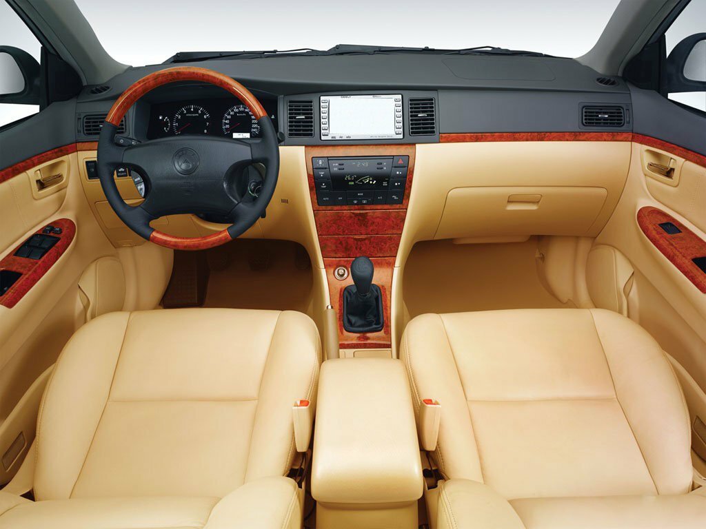 Geely FC (Vision), , 2006–2011, Седан: Передняя часть салона