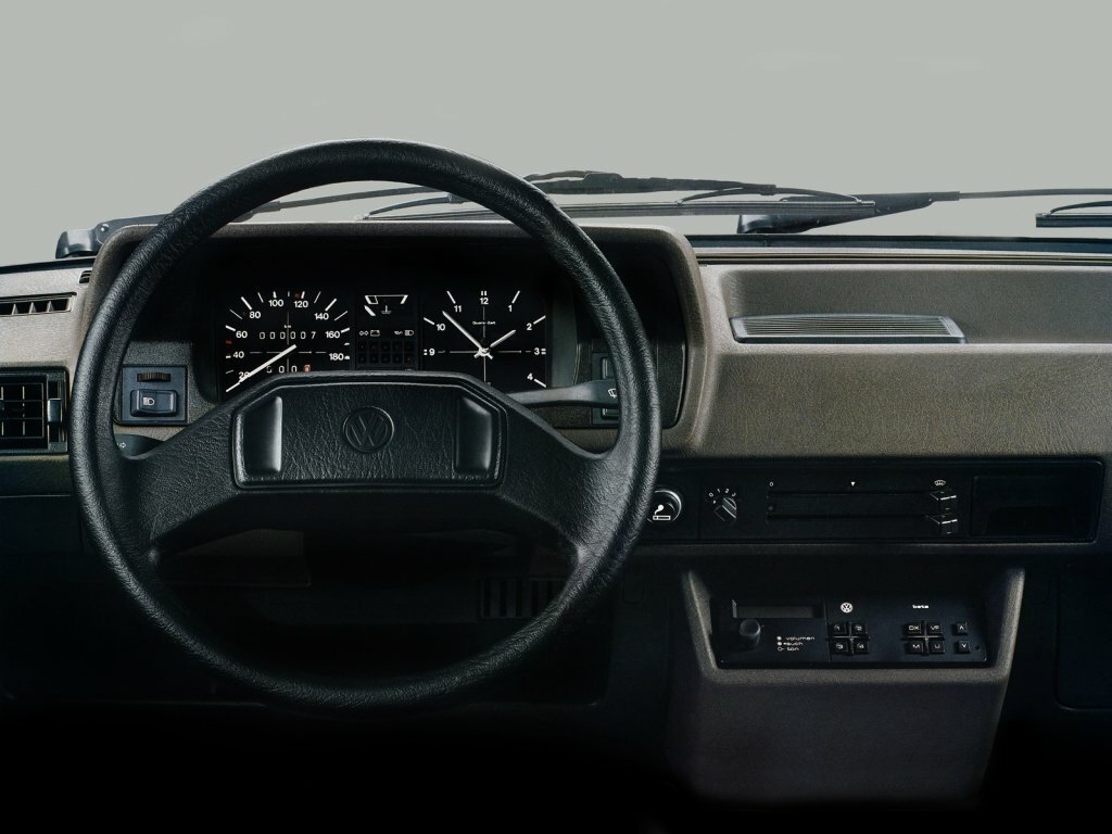 Volkswagen Polo, II, 1981–1994, Седан 2 дв.: Передняя панель