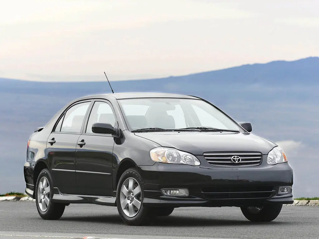 Toyota Corolla, 9 поколение, E130, Седан, США, 01.2002 - 12.2007: фото поколения 1