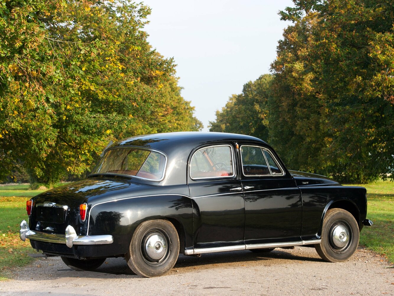 Rover P4, , 1949–1964, Седан: Вид сзади в три четверти