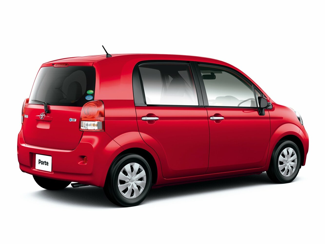 Toyota Porte, II, 2012–2020, Микровэн: Rear three-quarter view