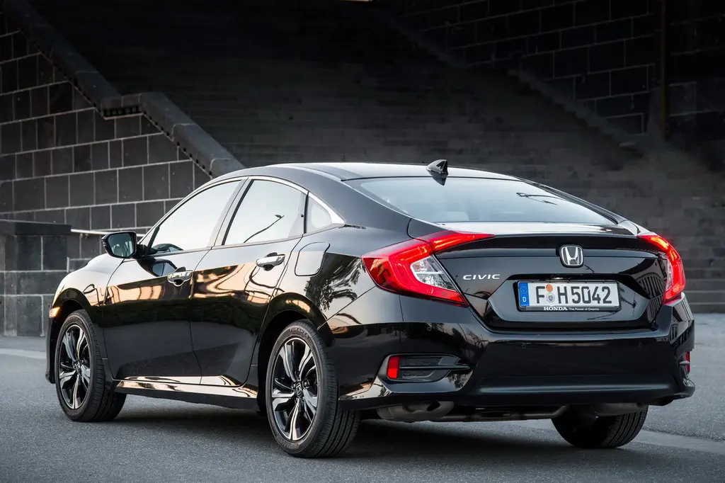 Honda Civic, 10 поколение, FC, Седан, Европа, 12.2016 - 07.2019: фото поколения 11