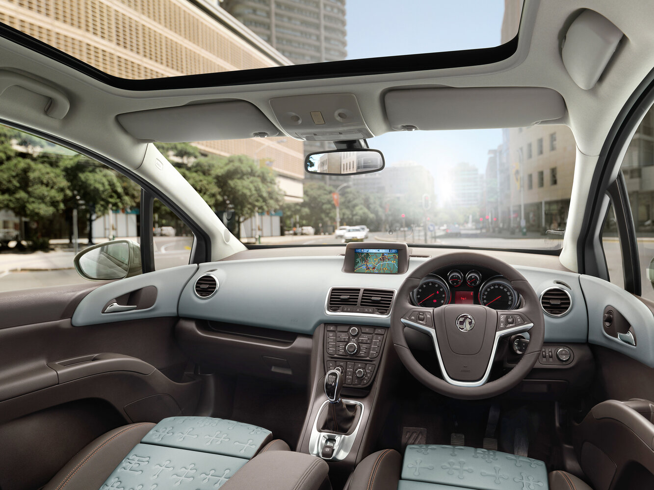 Vauxhall Meriva, B, 2010–2014, Compact MPV: Front cabin
