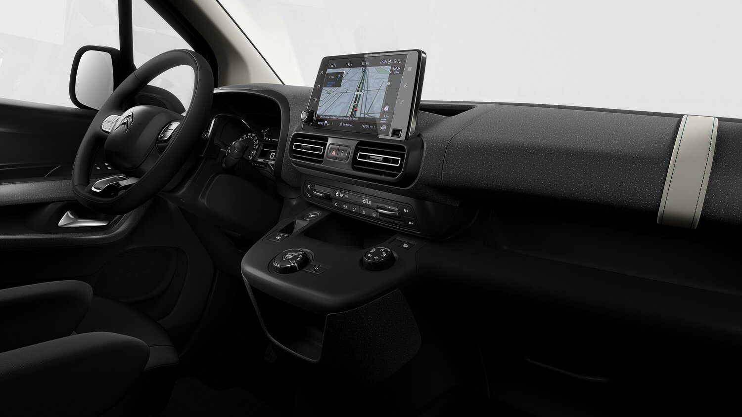 Citroen Berlingo, III, 2018–2024, Компактвэн XL: Передняя часть салона