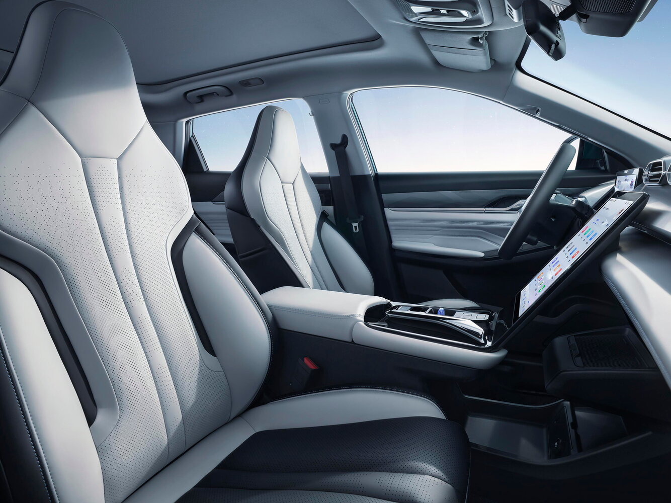 Dongfeng Aeolus Haohan, , 2023–2026, SUV 5 door: Front cabin