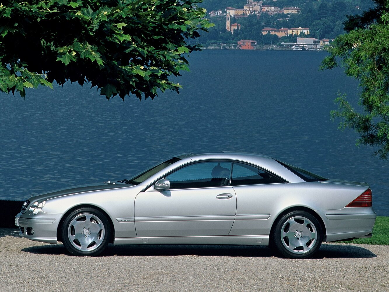 Mercedes-Benz CL-Класс, II (C215) Рестайлинг, 2002–2006, Купе-хардтоп: Вид сбоку
