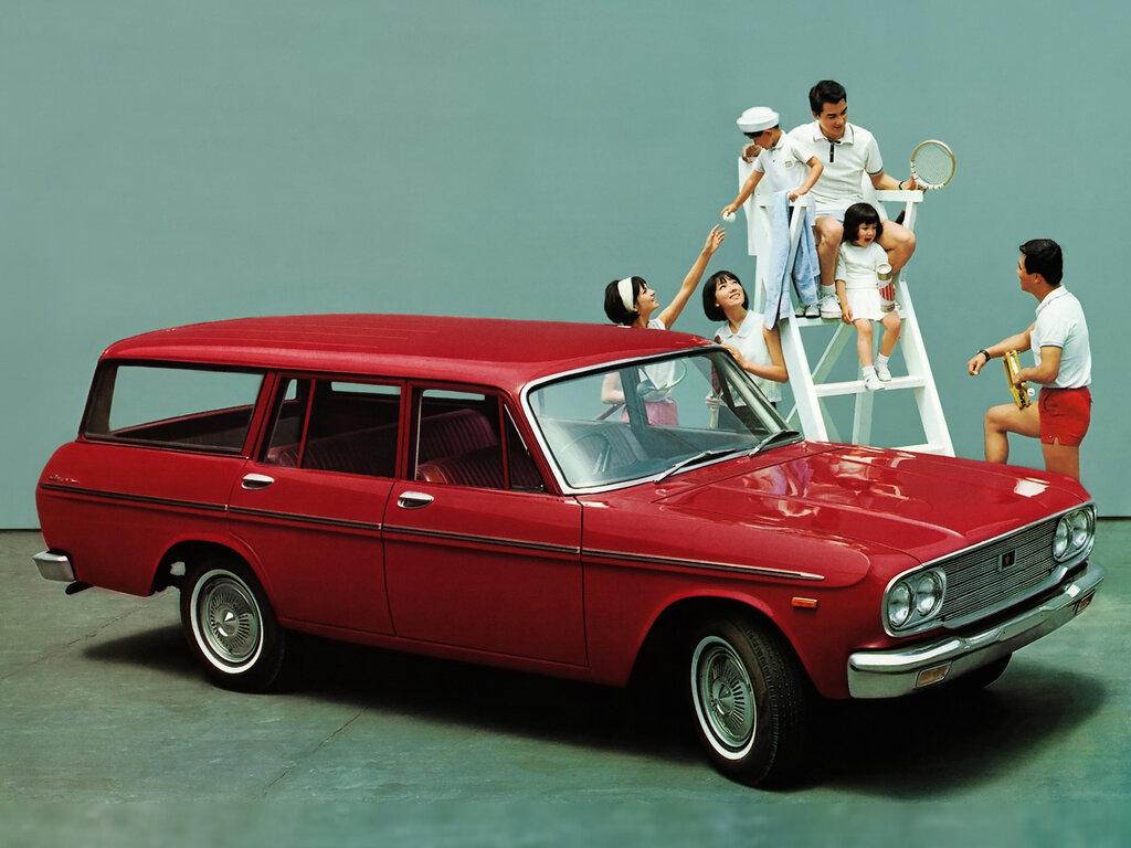 Toyota Crown, 2 поколение, S40, рестайлинг, Универсал, Япония, 07.1965 - 08.1967: фото поколения 1