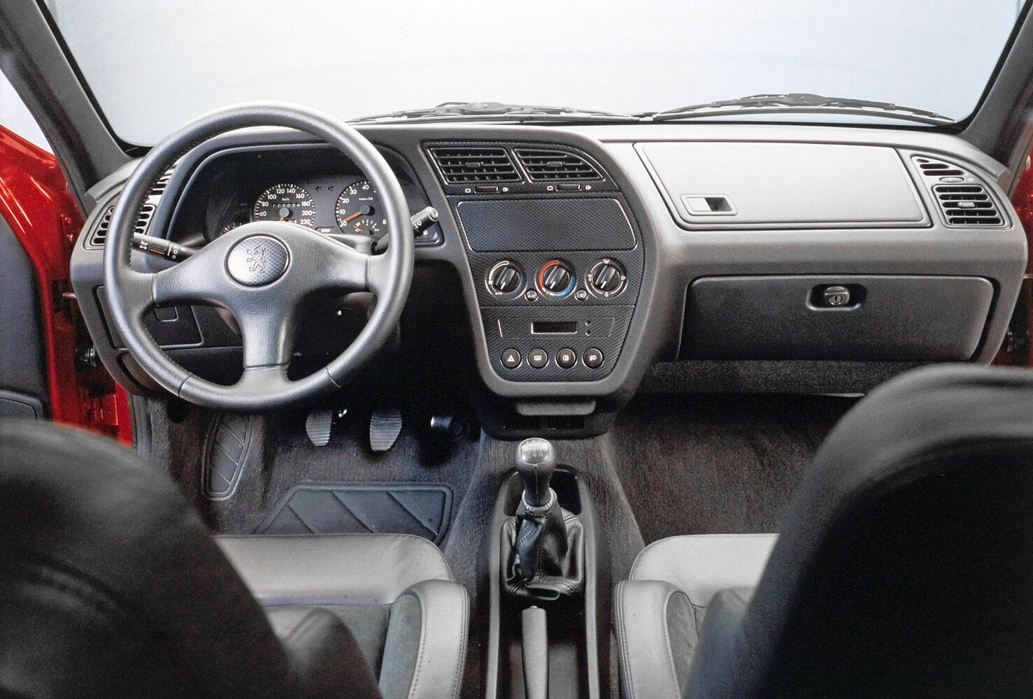 Peugeot 306, , 1993–2002, Хэтчбек 3 дв.: Передняя панель