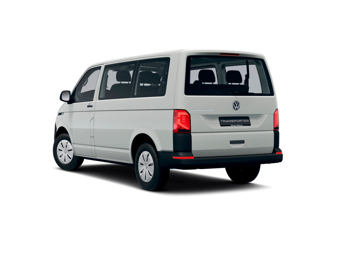 Volkswagen Transporter, T6 Рестайлинг, 2019–2024, Минивэн: Вид сзади в три четверти