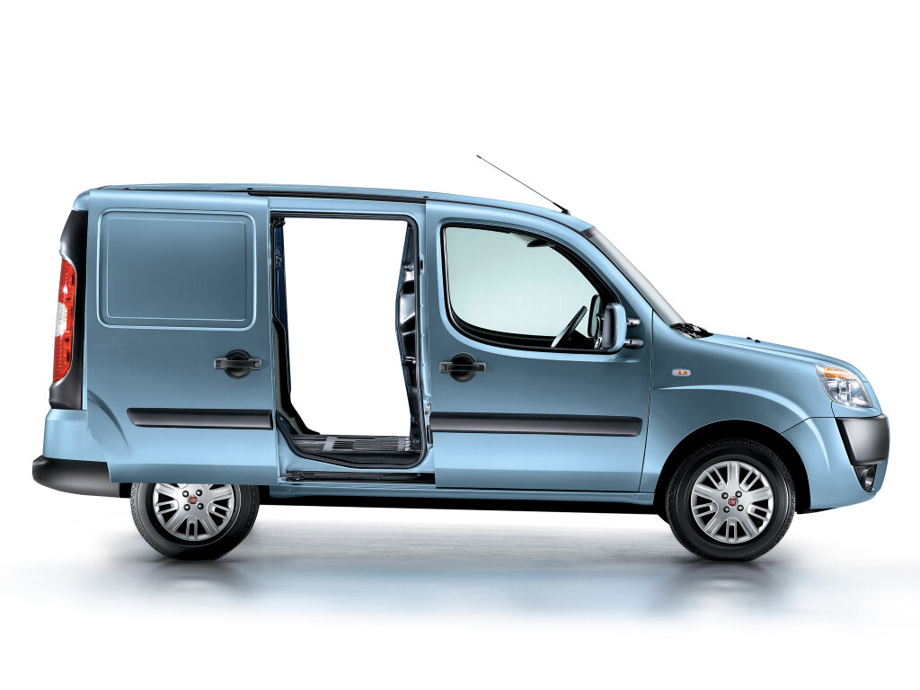 Fiat Doblo, I Рестайлинг, 2005–2015, Фургон: Вид сбоку