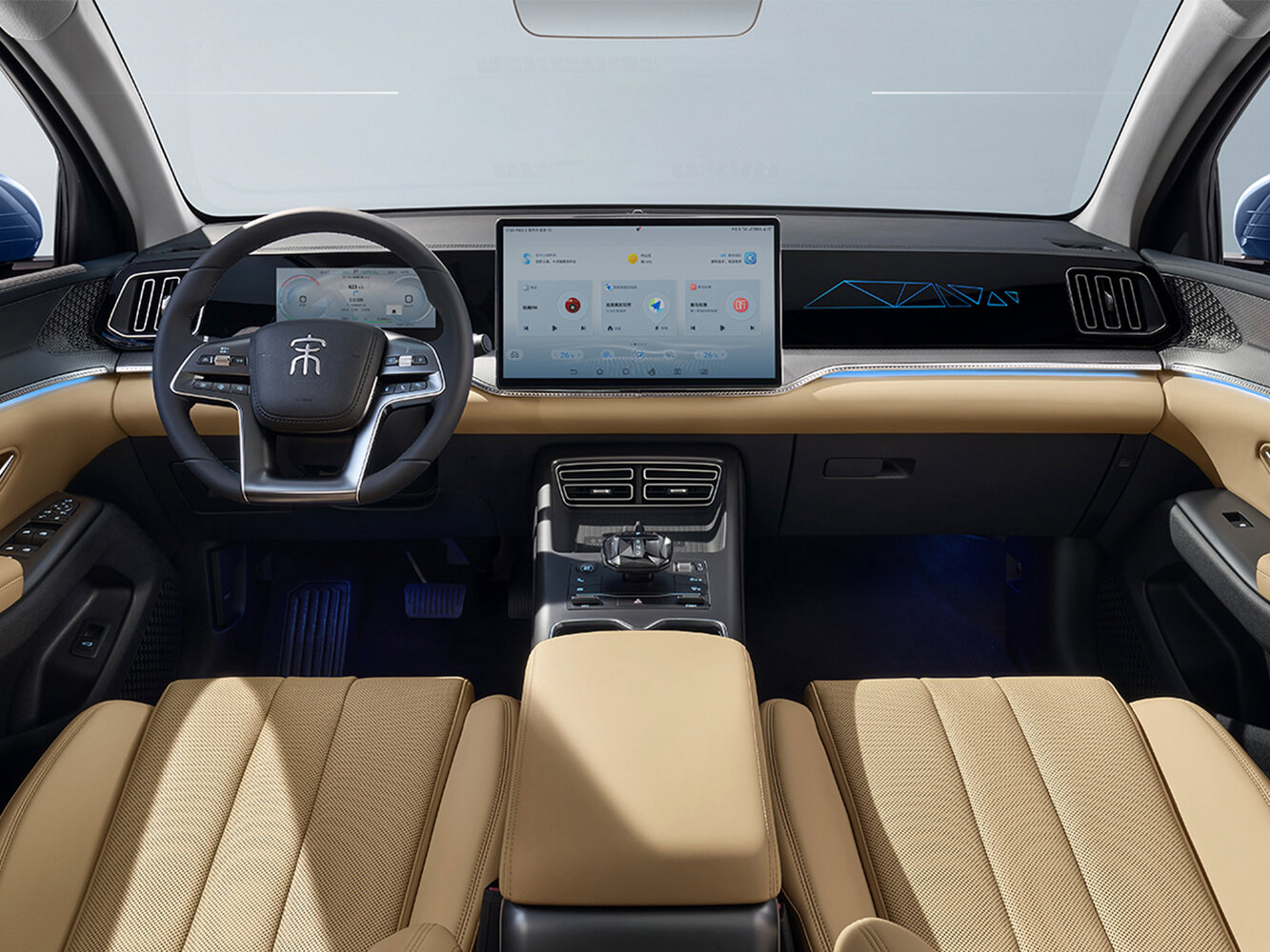 BYD Song Pro, I Рестайлинг 3, 2024–2026, Внедорожник 5 дв.: Передняя панель