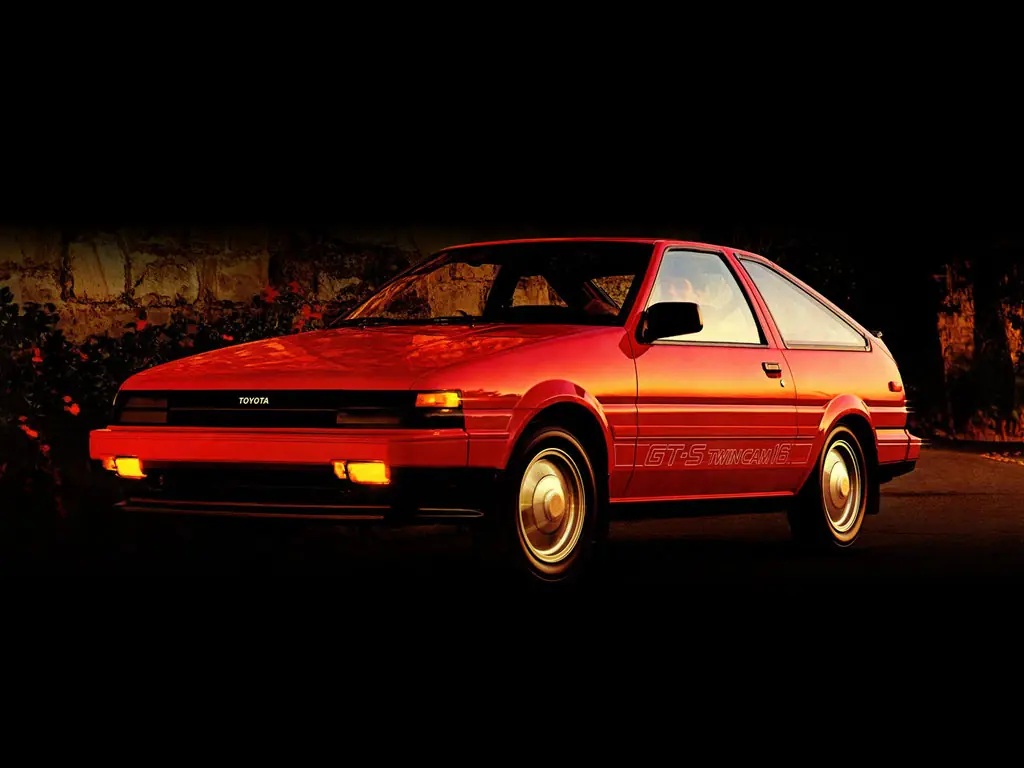 Toyota Corolla, 5 поколение, E80, Хэтчбек 3 дв., США, 05.1983 - 07.1987: фото поколения 9