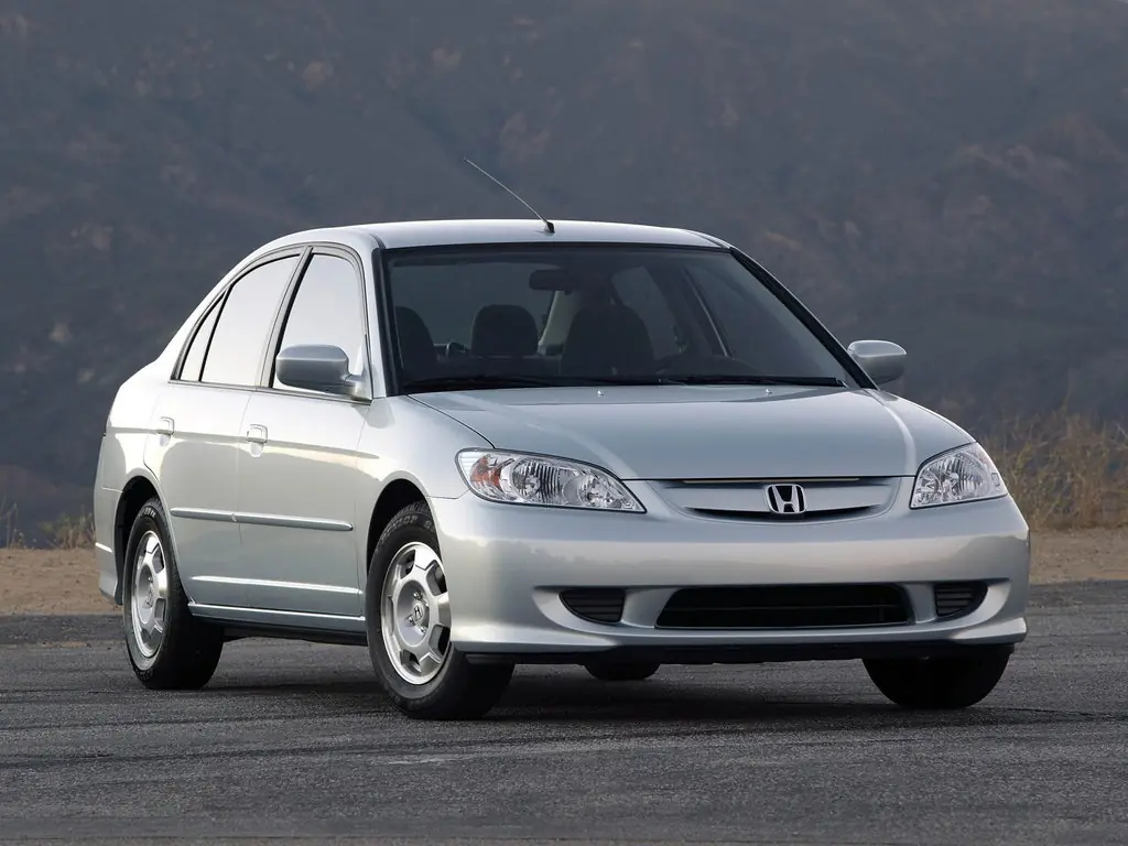 Honda Civic, 7 поколение, ES, рестайлинг, Седан, Европа, 09.2003 - 08.2005: фото поколения 1