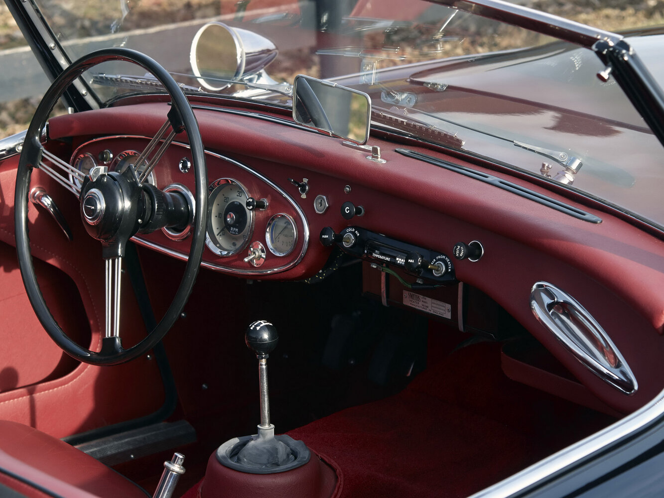 Austin Healey 3000, II (BN7, BT7), 1961–1962, Родстер: Front cabin