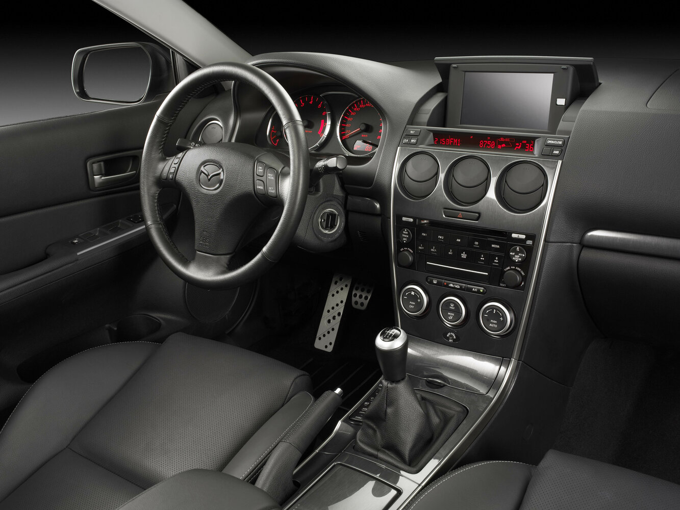 Mazda 6 MPS, , 2005–2008, Sedan: Front cabin
