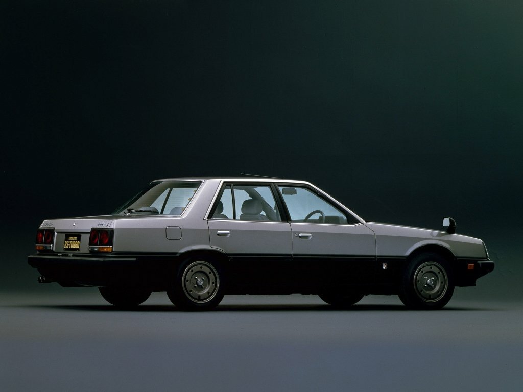 Nissan Skyline, VI (R30), 1981–1985, Sedan: Rear three-quarter view