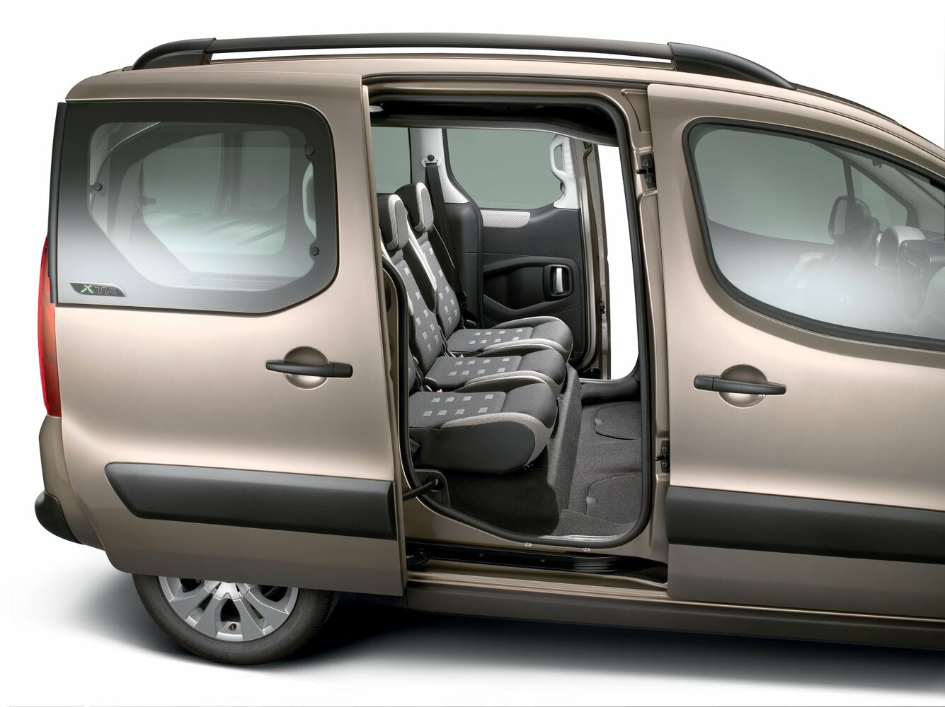 Citroen Berlingo, II Рестайлинг, 2012–2015, Компактвэн: Задняя часть салона
