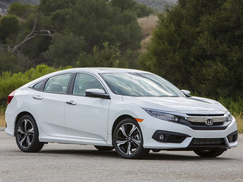 Honda Civic, 10 поколение, FC, Седан, США, 09.2015 - 07.2019: фото поколения 1