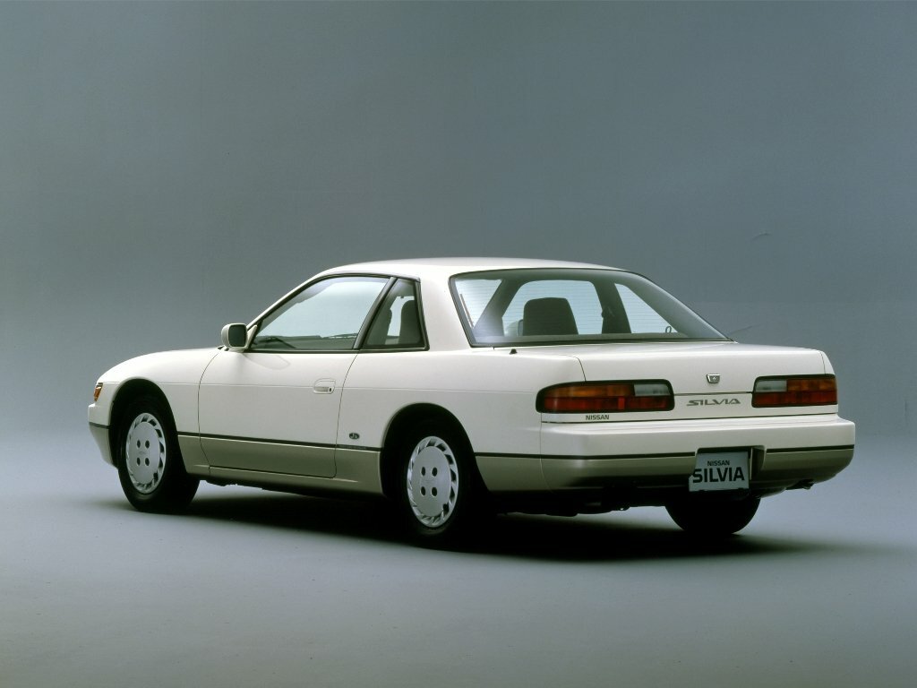 Nissan Silvia, V (S13), 1988–1993, Coupe: Rear three-quarter view