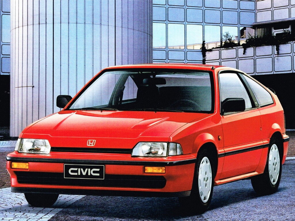 Honda Civic, 3 поколение, AF, AS, Хэтчбек 3 дв., Европа, 09.1983 - 09.1987: фото поколения 1
