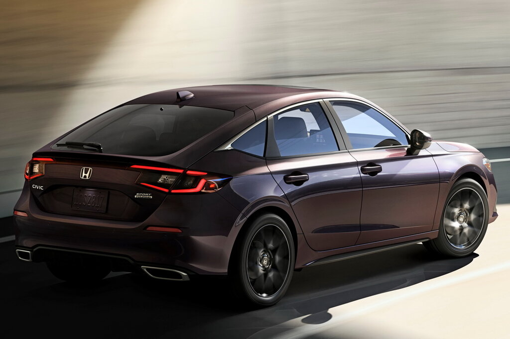 Honda Civic, 11 поколение, FL, Хэтчбек 5 дв., США, 11.2020 - 11.2024: фото поколения 13