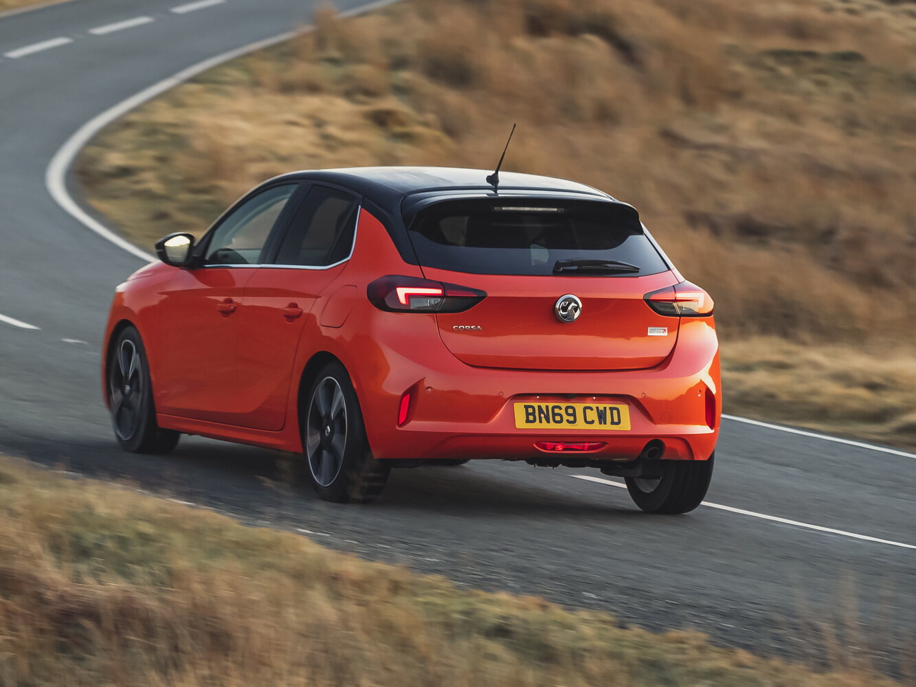 Vauxhall Corsa, F, 2019–2023, Hatchback 5 door: Rear three-quarter view