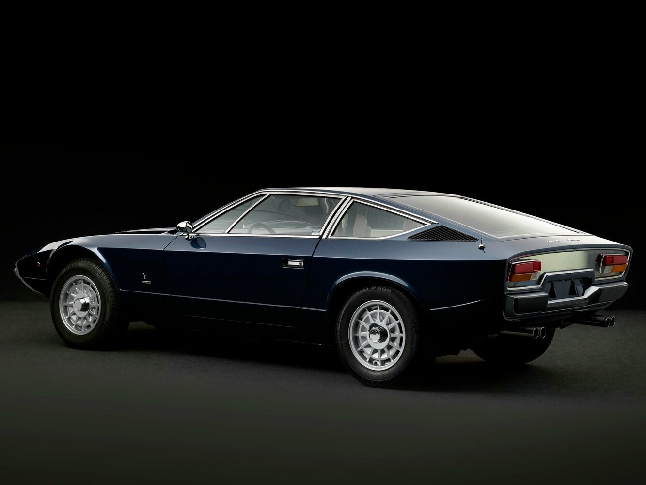 Maserati Khamsin, , 1974–1982, Coupe: Rear three-quarter view