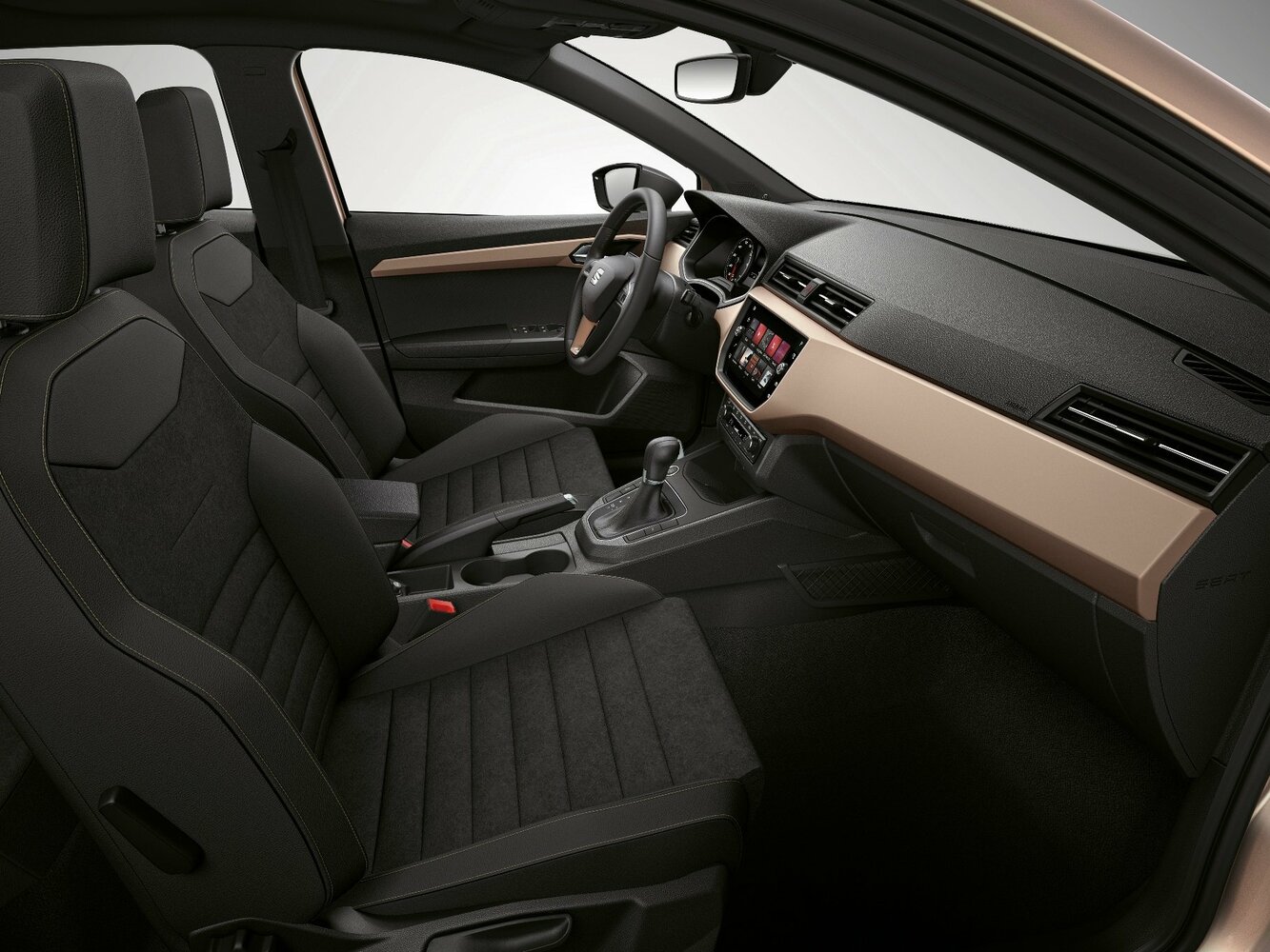 SEAT Ibiza, V, 2017–2021, Хэтчбек 5 дв.: Передняя часть салона
