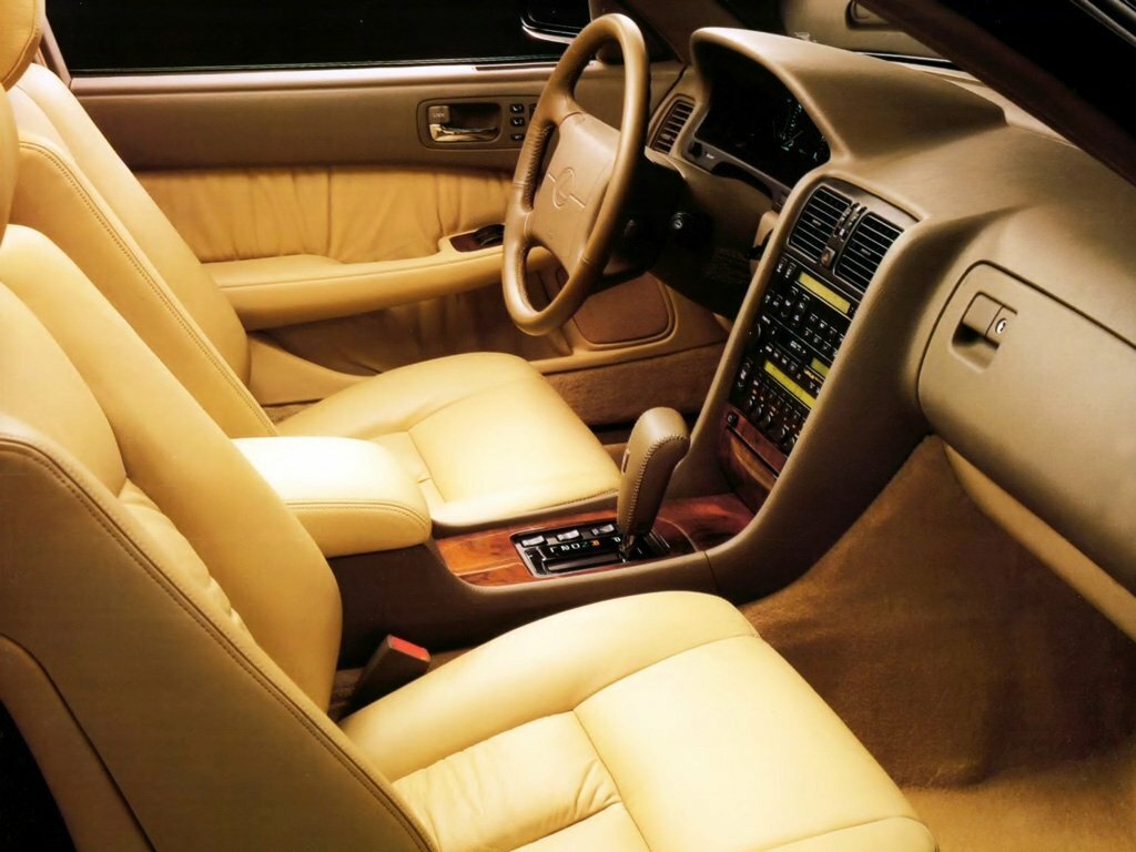 Lexus LS, I, 1989–1994, Седан: Передняя часть салона