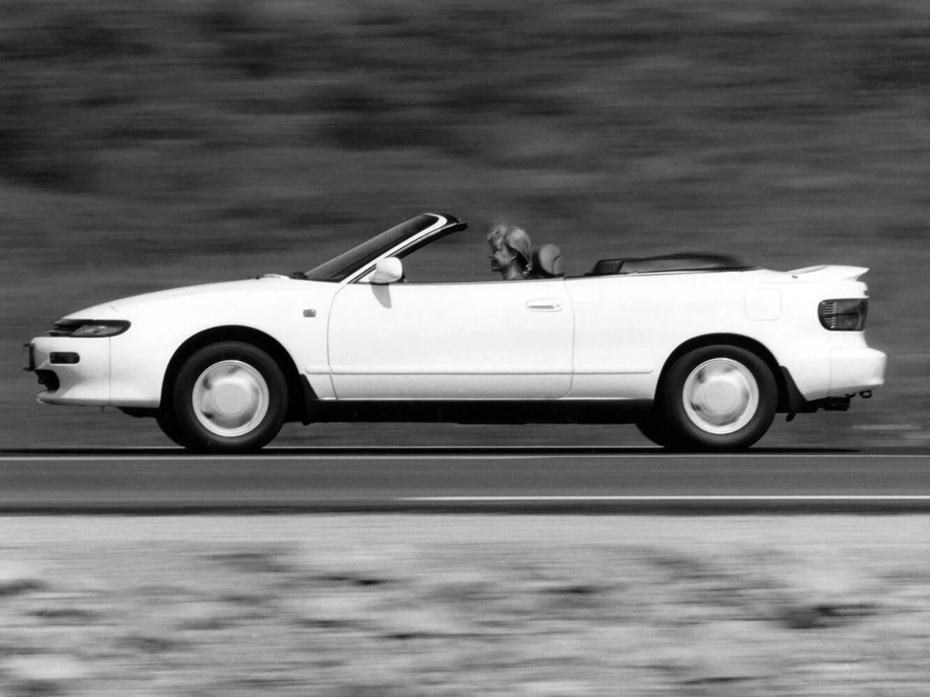 Toyota Celica, V (T180), 1989–1993, Convertible: Side view