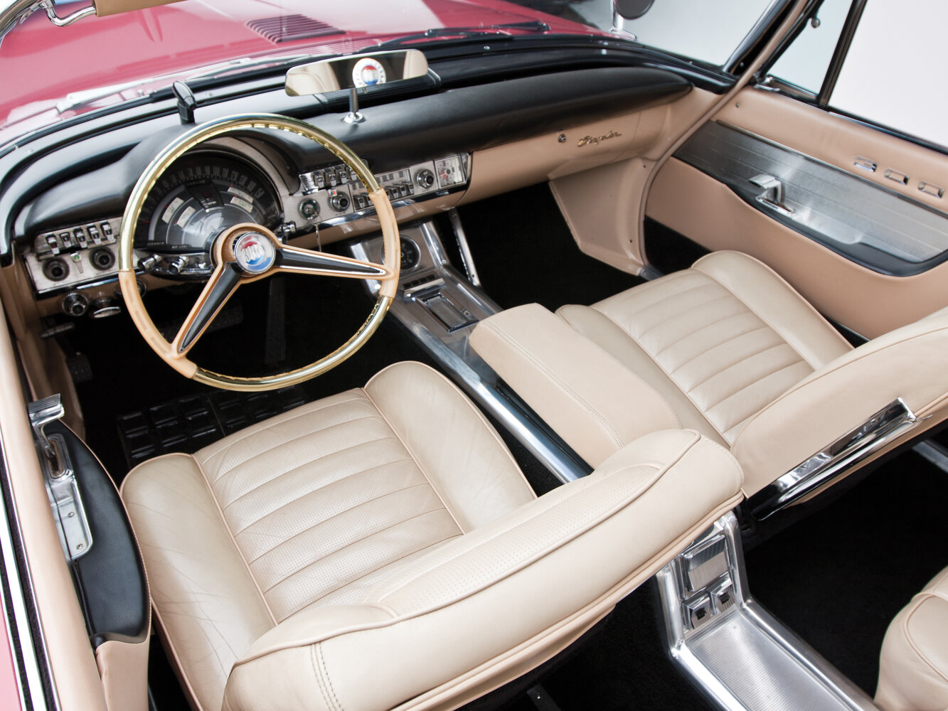 Chrysler 300 Letter Series, III (300F), 1959–1960, Кабриолет: Передняя часть салона