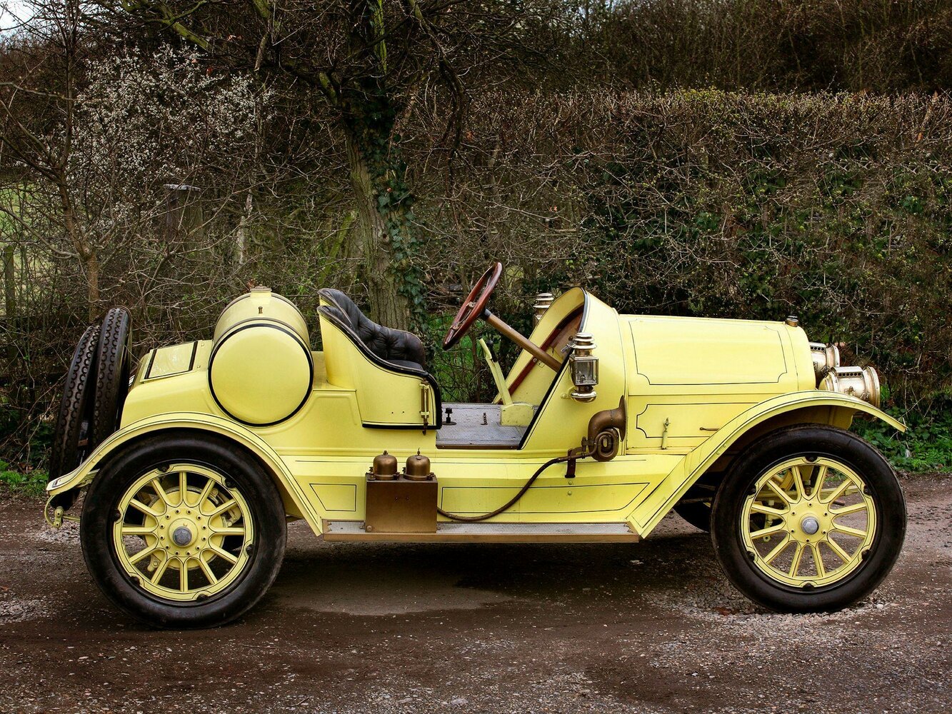 Overland Roadster, , 1914–1915, Кабриолет: Вид сбоку
