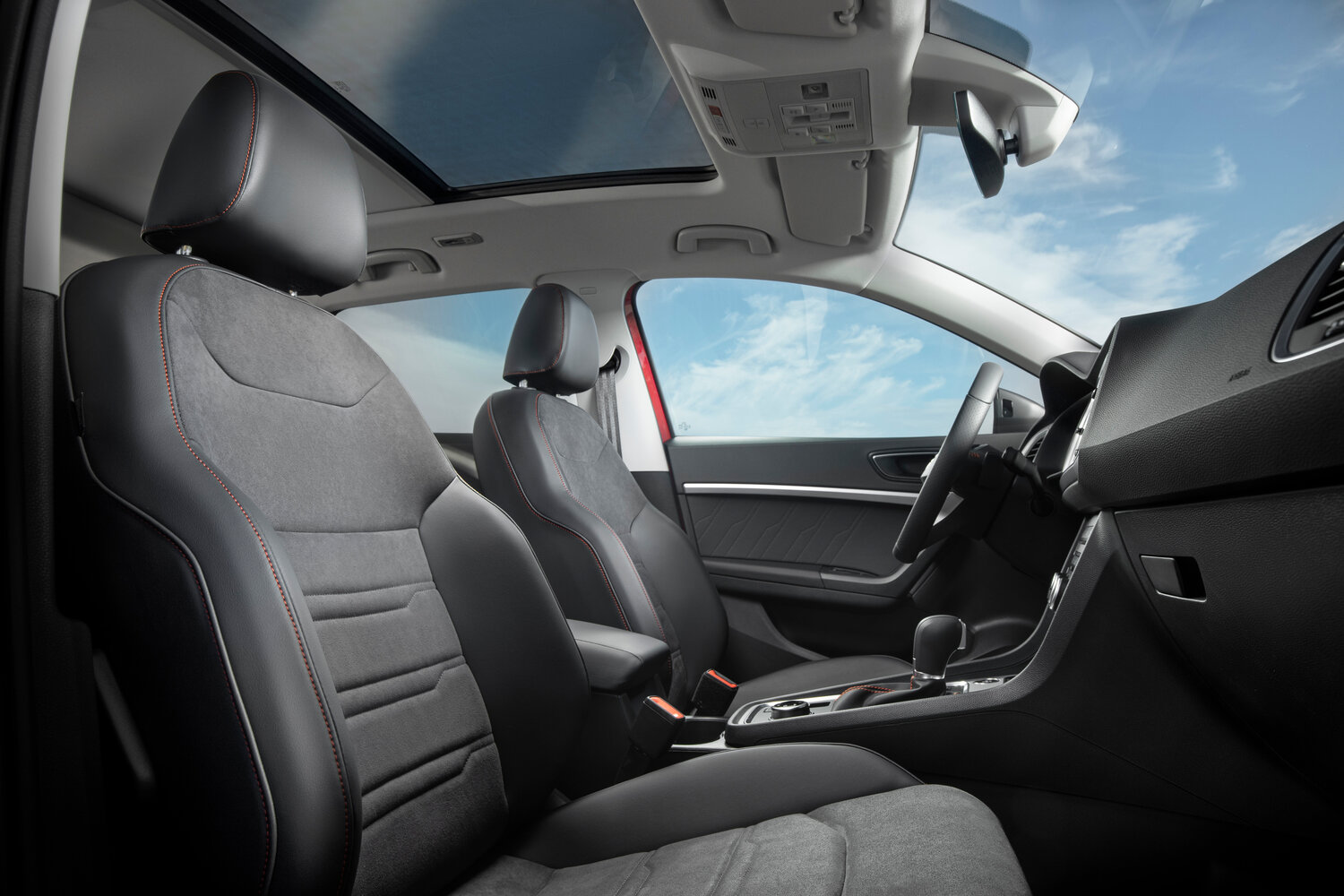 SEAT Ateca, I facelift, 2020–2026, SUV 5 door: Front cabin
