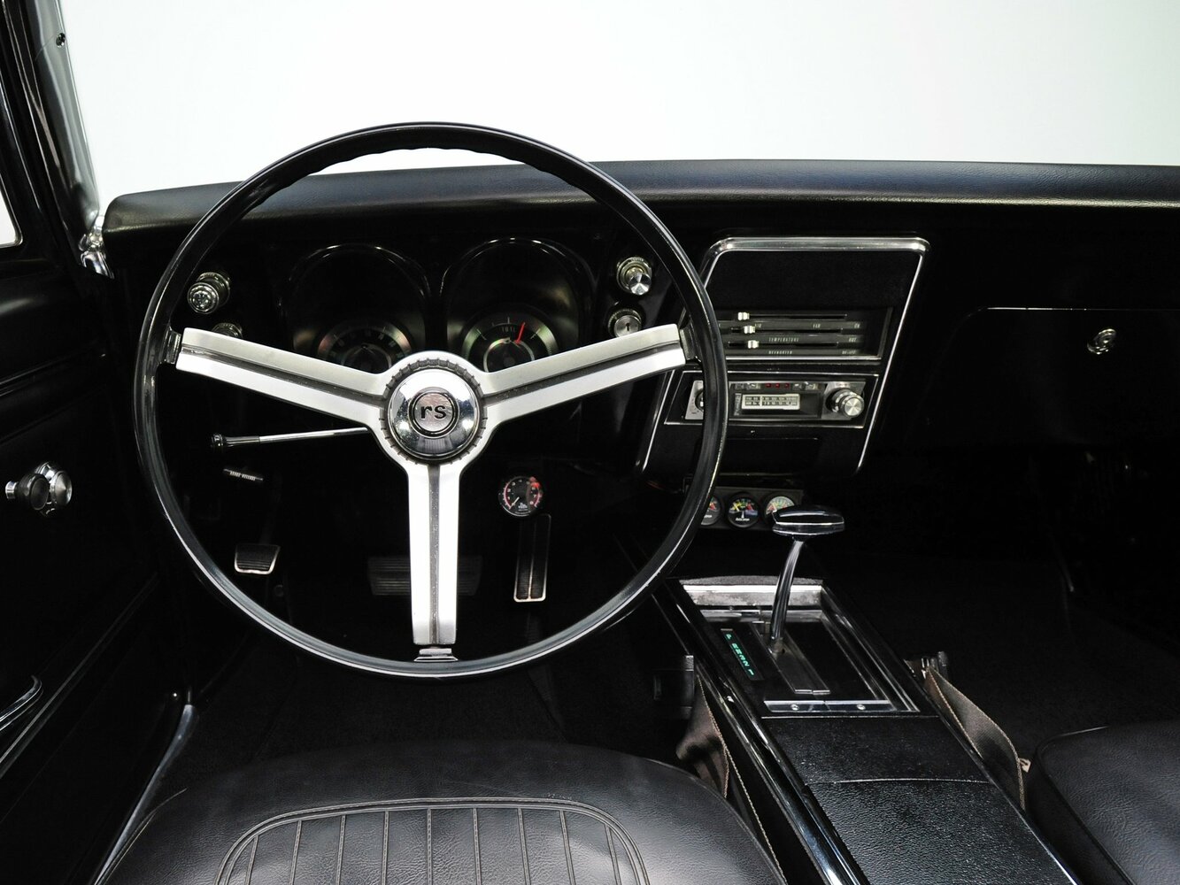 Chevrolet Camaro, I, 1967–1969, Кабриолет: Передняя панель