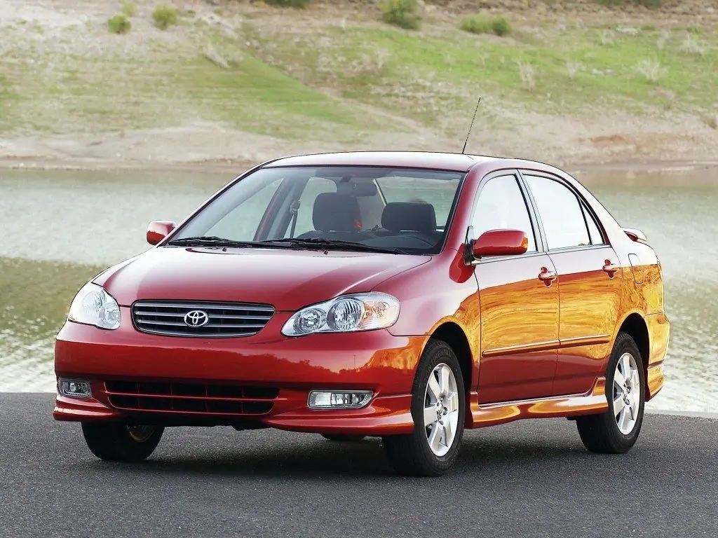 Toyota Corolla, 9 поколение, E130, Седан, США, 01.2002 - 12.2007: фото поколения 3