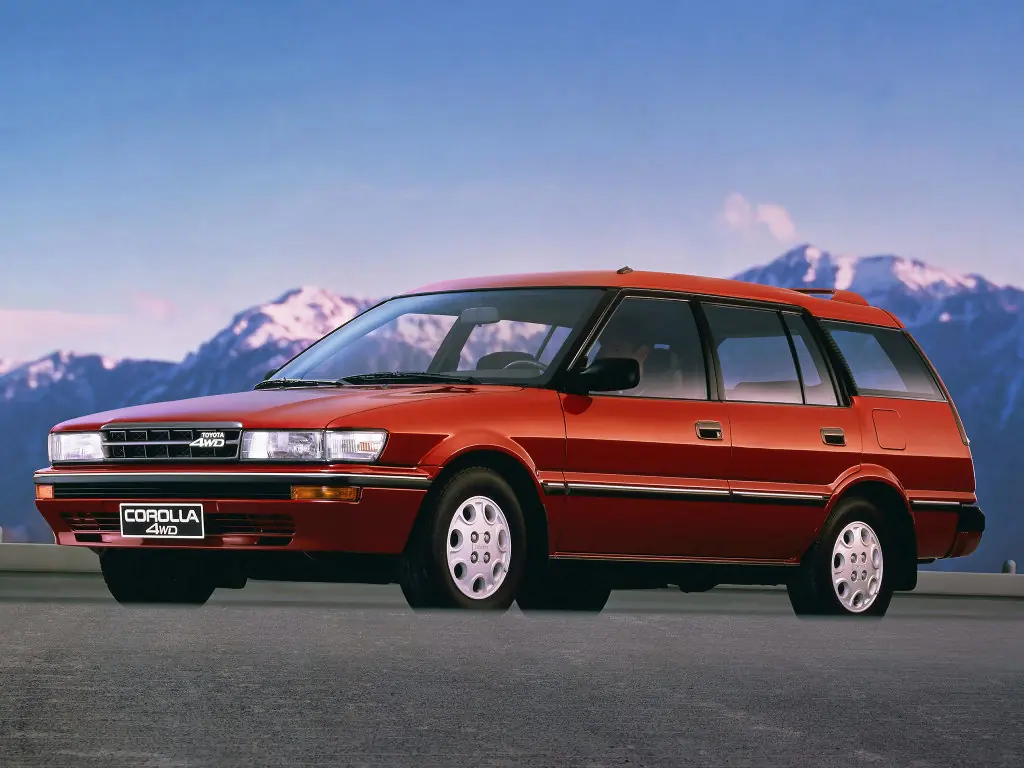 Toyota Corolla, 6 поколение, E90, Универсал, США, 08.1987 - 07.1992: фото поколения 6