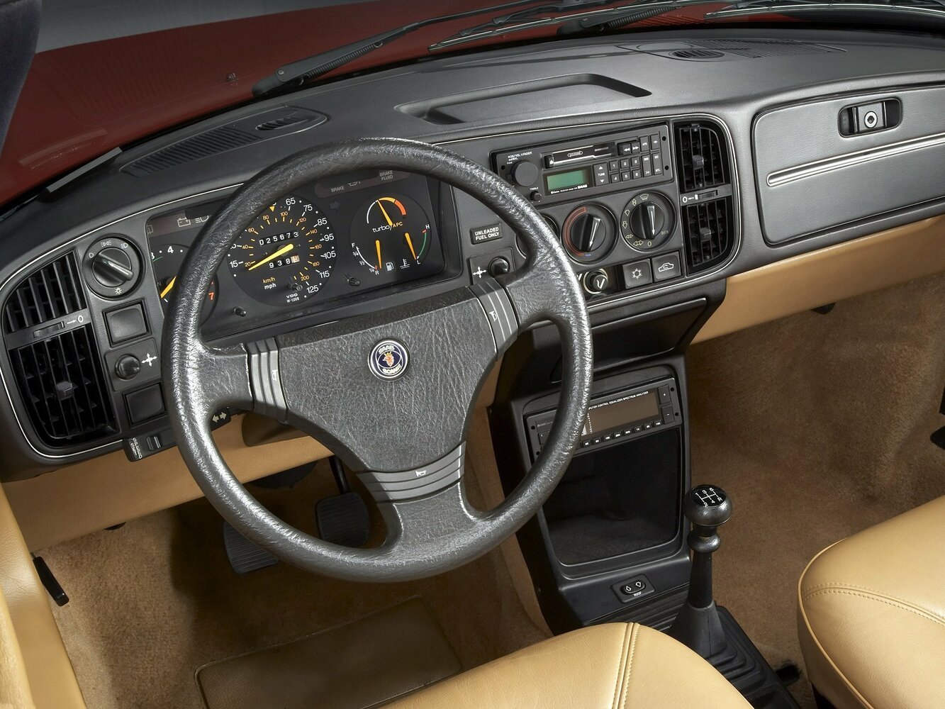 Saab 900, I, 1978–1994, Хэтчбек 3 дв.: Передняя панель