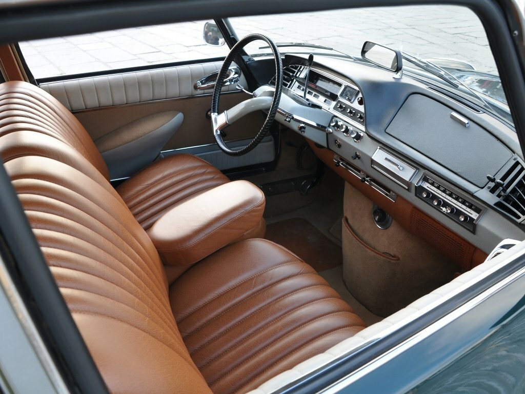 Citroen DS, I Рестайлинг 1, 1962–1967, Седан: Передняя часть салона