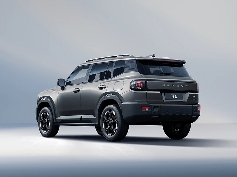 Jetour T1, , 2025–2026, SUV 5 door: Rear three-quarter view