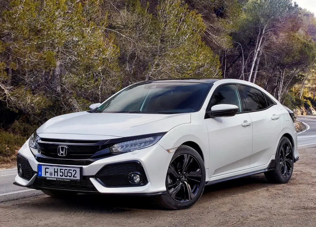 Honda Civic, 10 поколение, FK, Хэтчбек 5 дв., Европа, 12.2016 - 11.2019: фото поколения 8